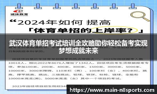 武汉体育单招考试培训全攻略助你轻松备考实现梦想成就未来